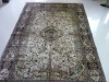 High quality pure silk carpet and rug