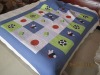High quality quilt with ball graphic patterns