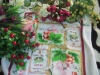 High quality white printed kitchen towel