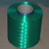 High tenacity polyester yarn for carpet making