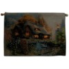 Holiday antique LED wall tapestry