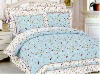 Home textile cotton printed bedroom set/bed sheet