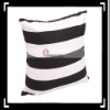 Hot!! Black White Stripe Cotton Pillowcase