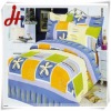 Hot! Printed peach skin bedding set/bedding sets