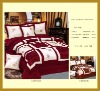 Hot Sale 100% Polyester Filled Taffeta Quilt Set