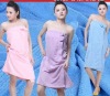 Hot Sale!Cotton Bathrobe Towel Fabric,Girls Pink Bathrobes,Lady Bathrobe