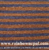 Hot Sale Hand Knotted Flat Weave Striped Rug