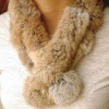Hot-Sell Rex Rabbit Fur Scarf