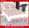 Hot Selling! 3pcs Colorful Cotton Printed Quilt