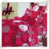 Hot sale ! New design imitated silk jacquard bed sheet set,home textil