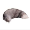 Hot sale fashion fox fur tail keychain