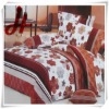Hot sale home textile! new design imitated silk jacquard bedding set