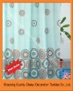 Hot sales 100%Polyester bathroom shower curtain