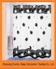 Hot sales 100%Polyester damask shower curtain