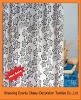 Hot sales 100%Polyester fabric shower curtain