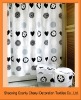 Hot sales 100%Polyester printed shower curtain