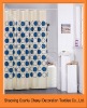 Hot sales 100%Polyester shower curtain