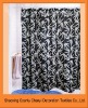 Hot sales 100%Polyester shower curtain