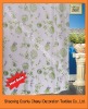 Hot sales 100%Polyester transparent shower curtains