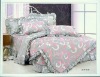 Hot sell 4 pcs print bed sheet sets