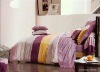 Hot sell 4 pcs silk  bed sheet set