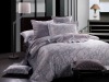 Hot sell European style silk print bedding set