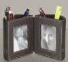 Hot sell pu leather pen holder