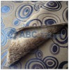 Hot sell suede gild combined with velvet for cloth