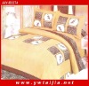 Hot selling-100% polyester pigment printing bedding sets-yiwu taijia home textile