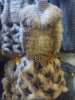 Hot selling! 100% real raccoon fur vest. Fashion design fur vest. Popular and wholesale price
