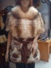 Hot selling! 100% real raccoon fur vest. Fashion design fur vest. Popular and wholesale price