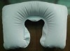 Hot selling Top quality PVC flocking inflatable travel pillow