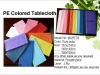 Hot solid color PE table cloth