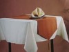 Hotel 100% dobby polyester table cloth