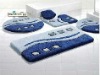 Houseware product acrylic bath mat set