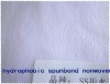 Hydrophobic spunbond nonwoven fabric