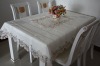Hydrosoluble Lace Embroidery Tablecloth
