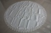 Hydrosoluble lace Embroidery RD tablecloth