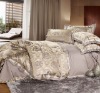Imitated silk fabric jacquard embroidery four bedding sets