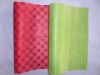 Impregnated PET bronzed non-woven table runner for wedding\party and hotels