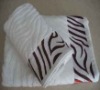 In stock : Xinqi Brand cotton Bath Towels Y3003 with Tiger Stripe