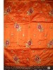 Indian Raw Silk Embroidered Georges