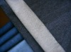 Indigo knitted denim fabric