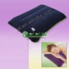 Inflatable Air Cushion Pillow For Travel Camping Blue