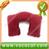 Inflatable Rest Car Air Travel Neck Pillow Cushion Red