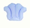 Inflatable flocked bath pillow  inflatable pvc bath pillow