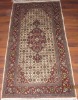 Isfahan hand knotted silk rugs