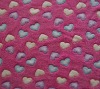 JACQUARD CORAL FLEECE FABRIC