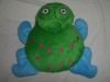 JM7030 plush frog cushion