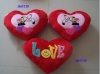 JM7238 heart shape pillow, valentine pillow, valentine toys